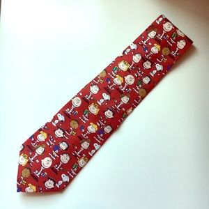 Vintage Peanuts Christmas Tie